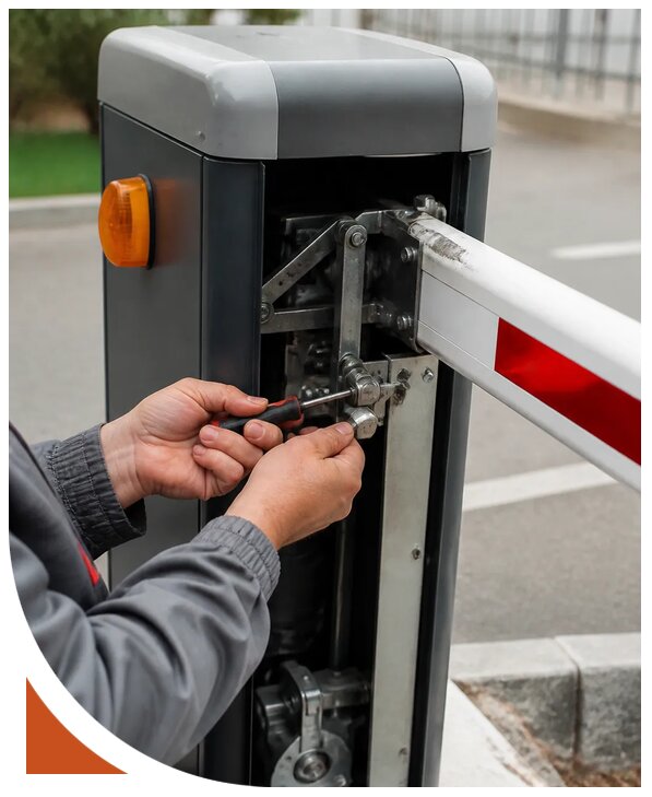 Вскрытие замка шлагбаума в Рубцовске от 2023 р. | Разлок-Рбц