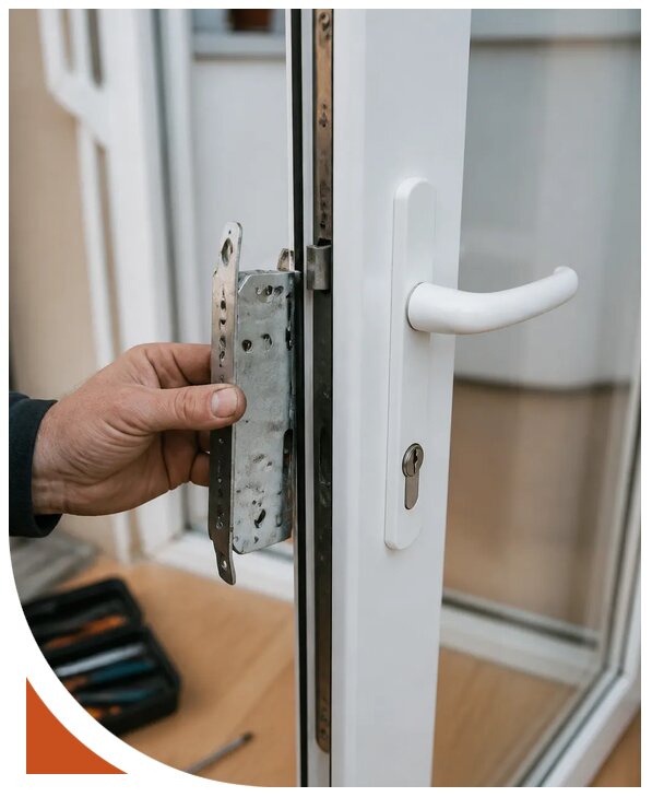 Ремонт замка пластиковой двери в Рубцовске от 2528 р. | Разлок-Рбц